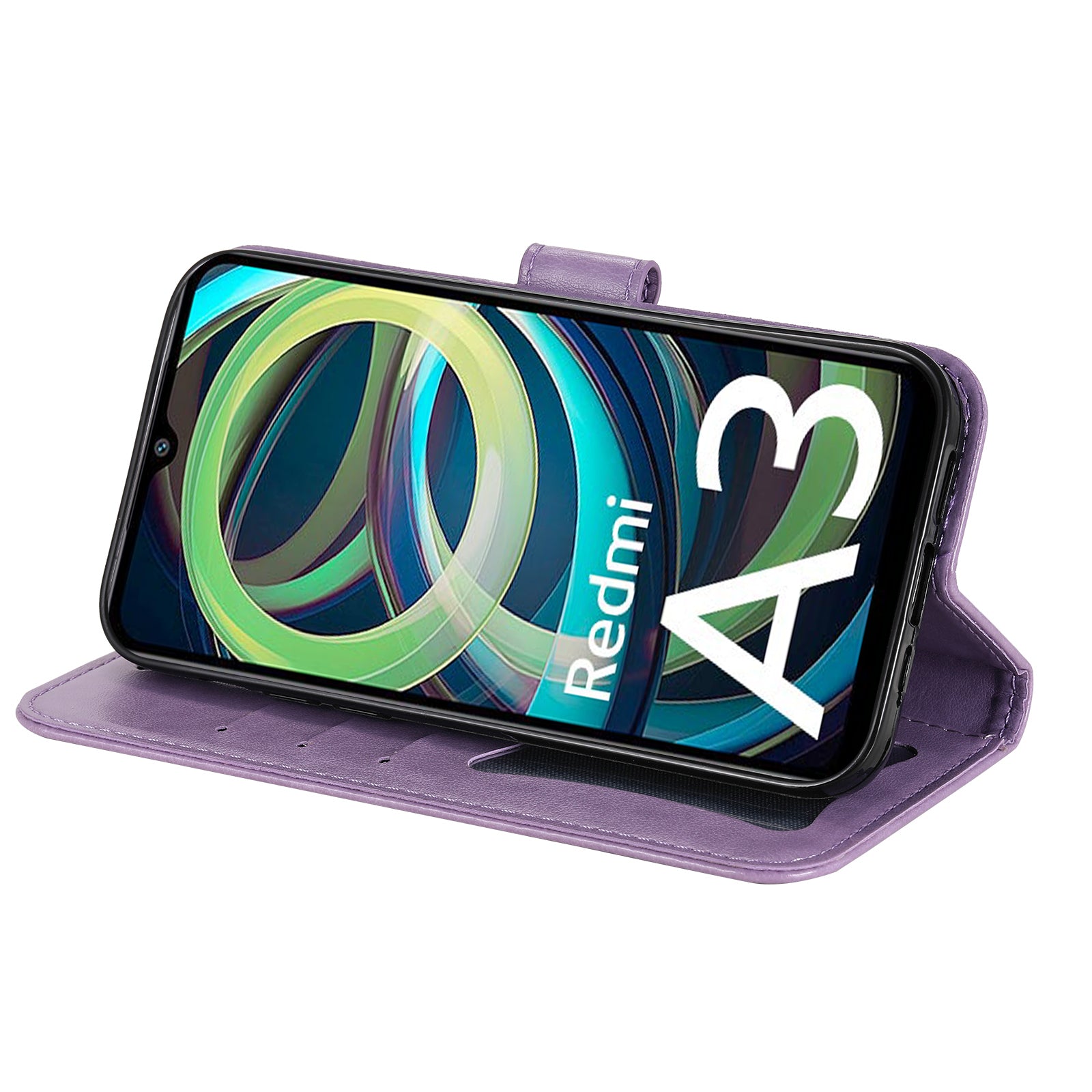 For Xiaomi Redmi A3 / Poco C61 4G Case PU Leather +TPU Phone Cover with Wallet Stand For Xiaomi Redmi A3 / Poco C61 4G Case PU Leather +TPU Phone Cover with Wallet Stand